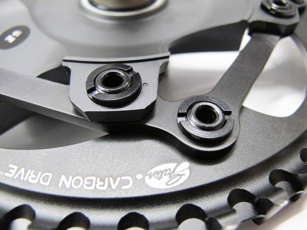 Shimano Asymmetric 110mm 4-Bolt to 130mm BCD Adapter — TI CYCLES